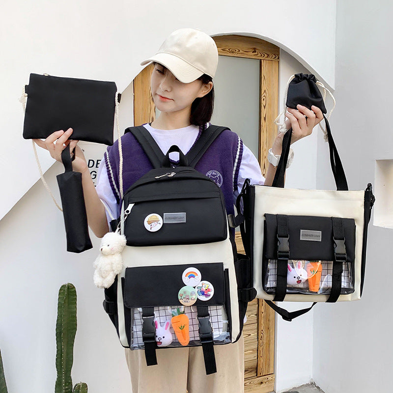 Student Backpack Campus Harajuku Fashion