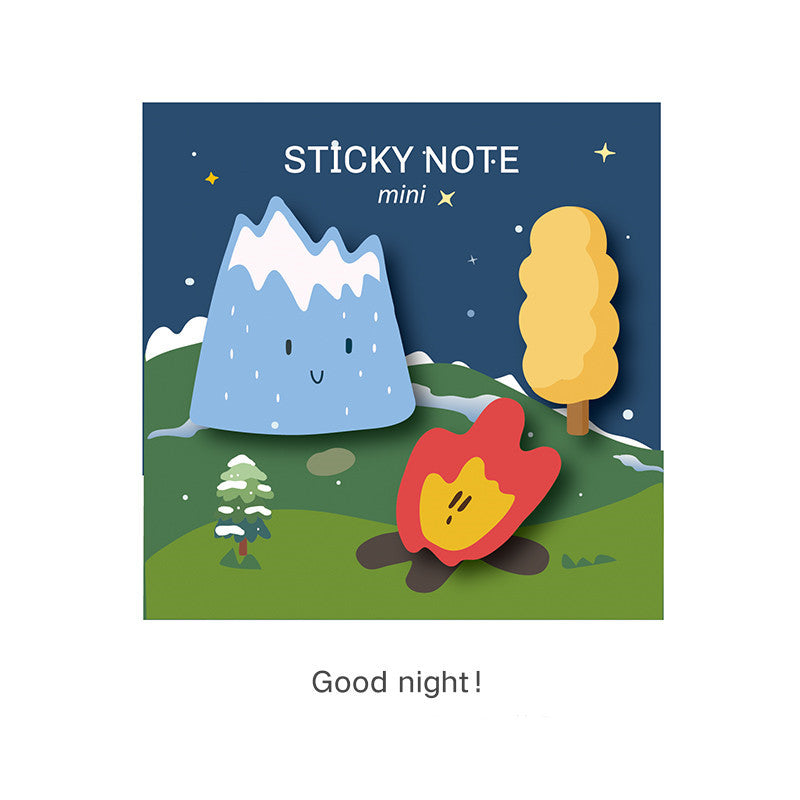 Creative Version Of Special-shaped Combination Post-it Notes