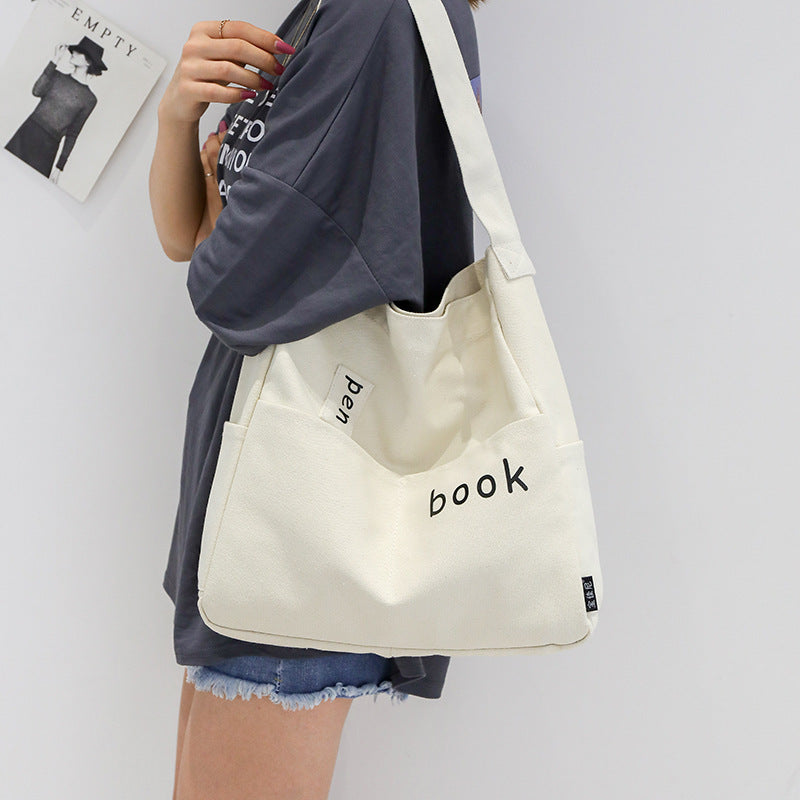 Student school bag Japanese style shopping bag