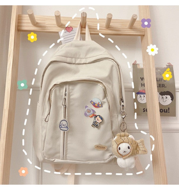 Junior High School Student School Bag Korean Version Harajuku U Japanese Cute Girl Middle School Student Mori High School Backpack
