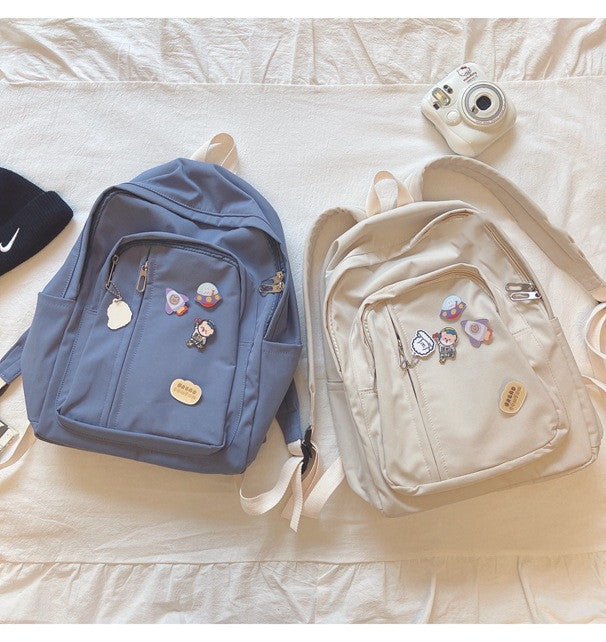 Junior High School Student School Bag Korean Version Harajuku U Japanese Cute Girl Middle School Student Mori High School Backpack