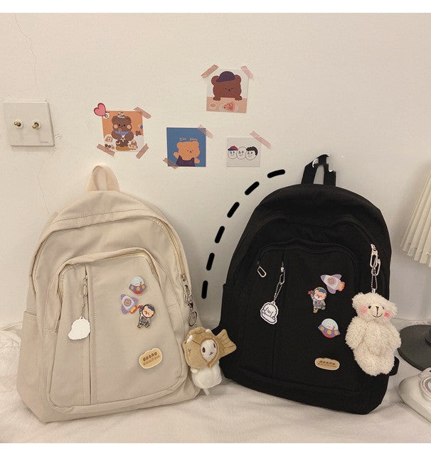 Junior High School Student School Bag Korean Version Harajuku U Japanese Cute Girl Middle School Student Mori High School Backpack