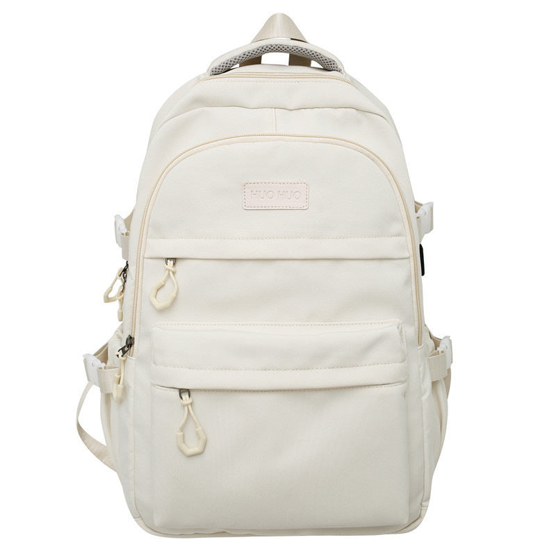 Simple Large Capacity Backpack Japanese Style,
