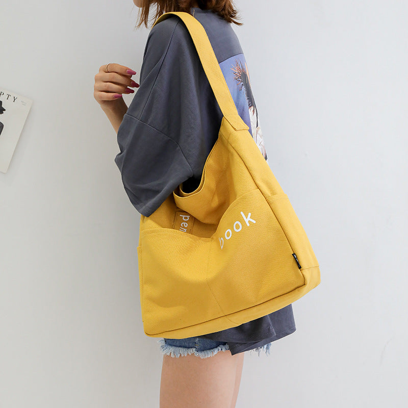 Student school bag Japanese style shopping bag