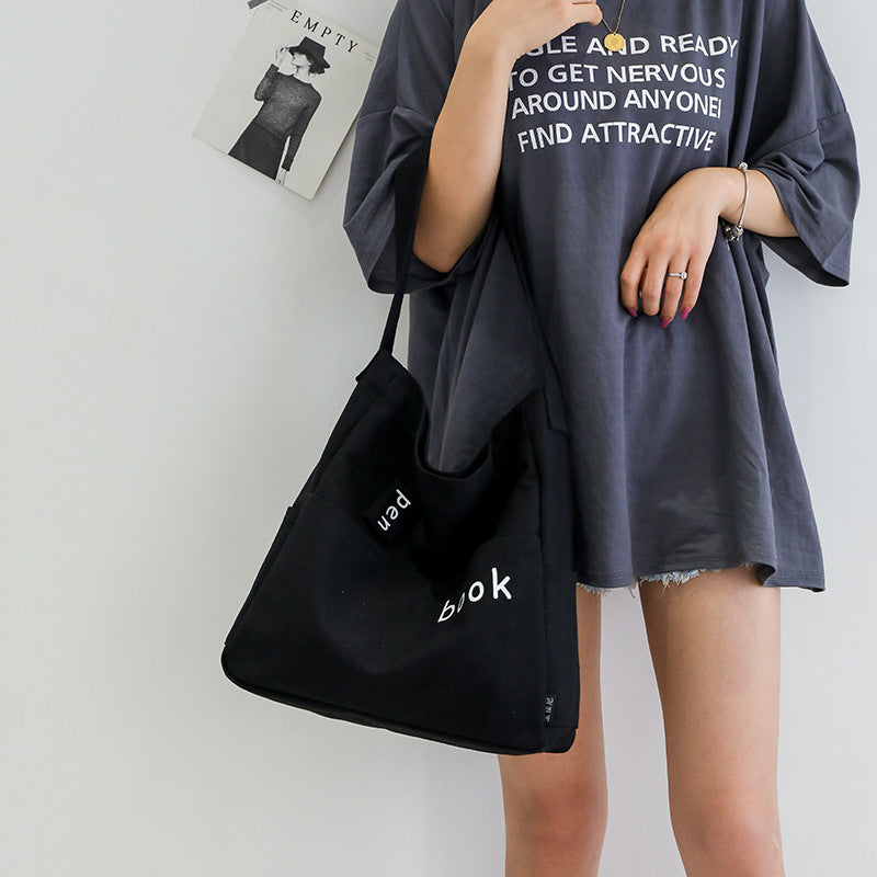 Student school bag Japanese style shopping bag