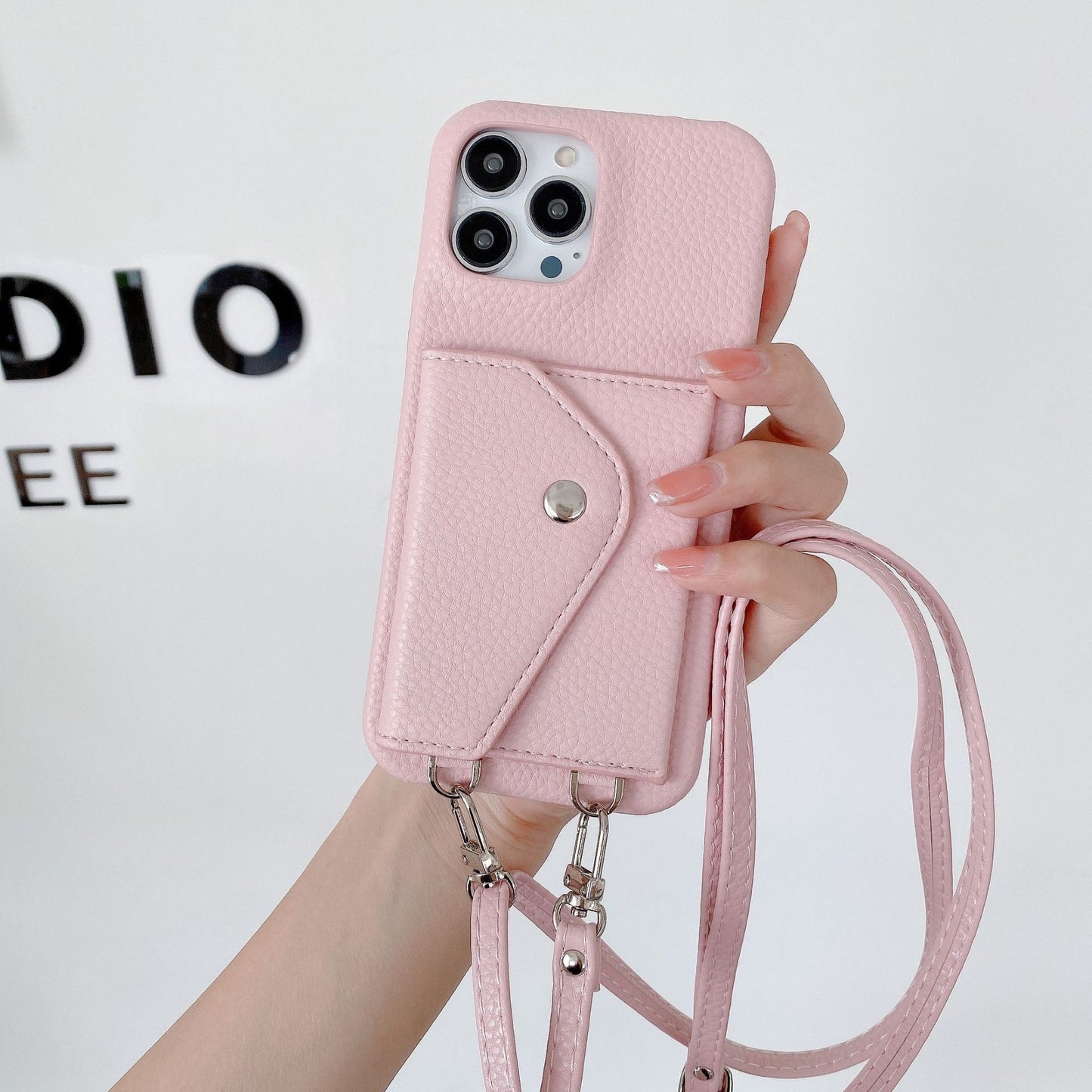 Card Holder Crossbody Phone Case Japanese And Korean style