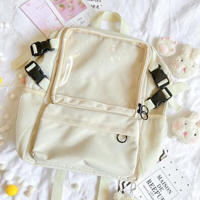 school backpack female student canvas bag Japanese style
