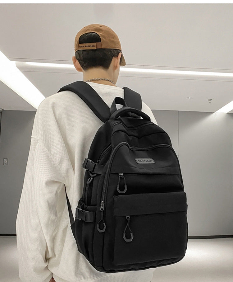 Simple Large Capacity Backpack Japanese Style,