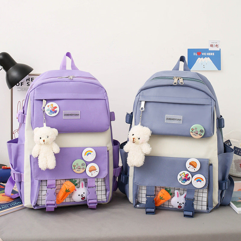 Student Backpack Campus Harajuku Fashion