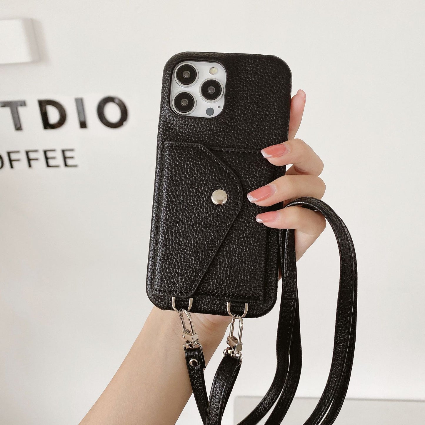 Card Holder Crossbody Phone Case Japanese And Korean style
