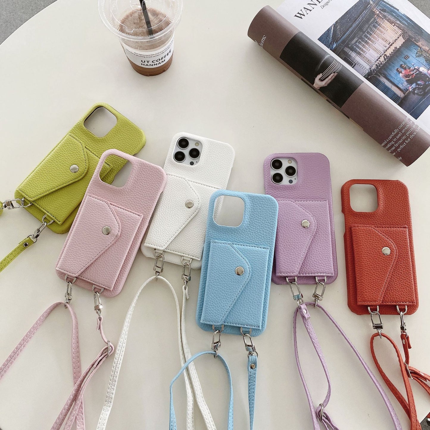 Card Holder Crossbody Phone Case Japanese And Korean style