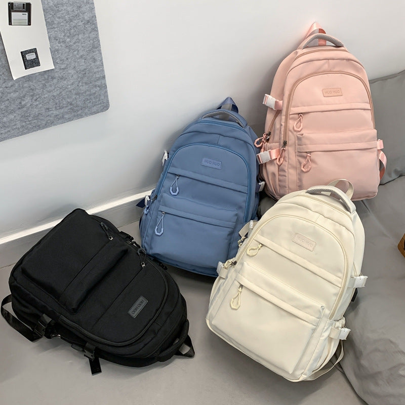 Simple Large Capacity Backpack Japanese Style,