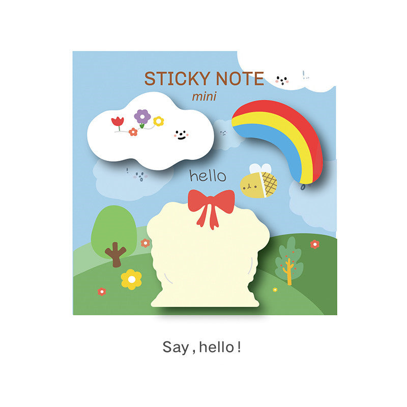 Creative Version Of Special-shaped Combination Post-it Notes