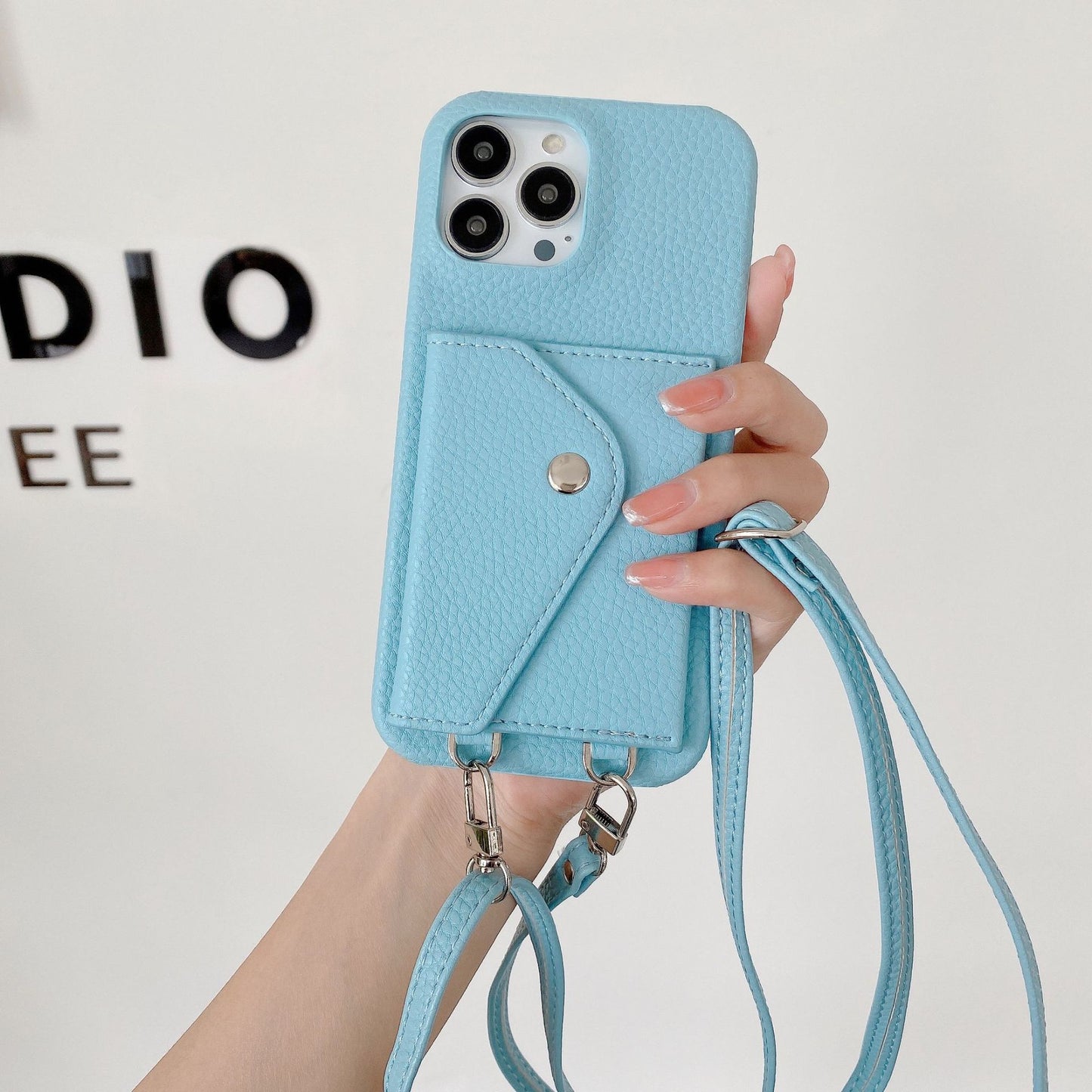 Card Holder Crossbody Phone Case Japanese And Korean style