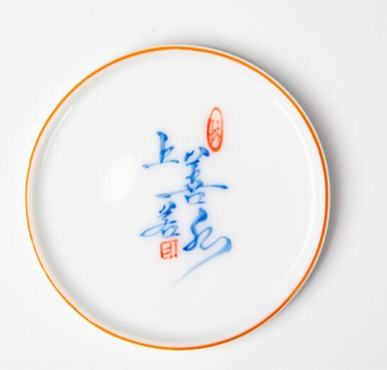 Hand-painted Ceramic Japanese Style Handmade Coasters