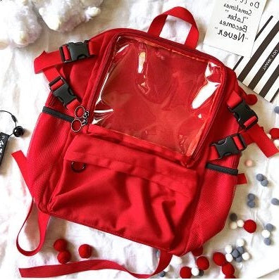 school backpack female student canvas bag Japanese style