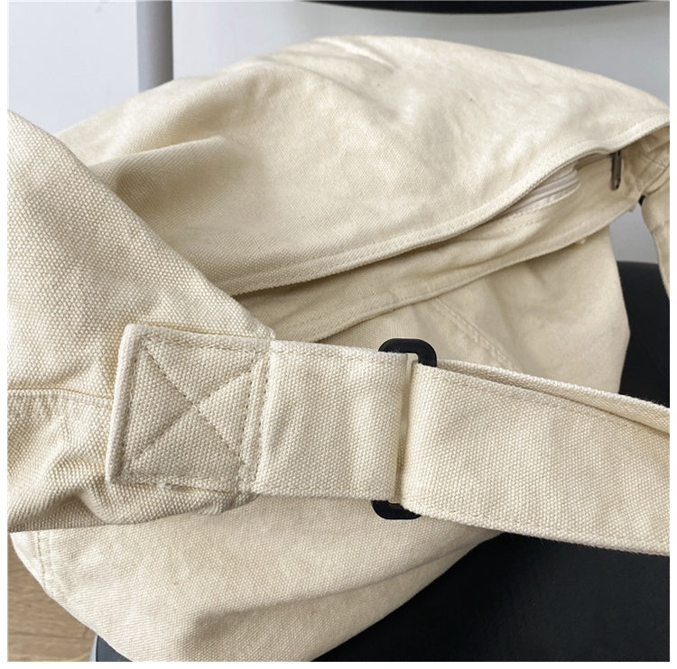 Versatile Shoulder Tote Bag Student Literary