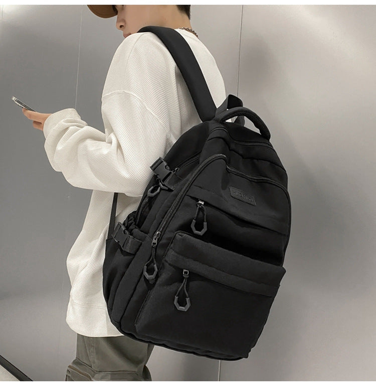 Simple Large Capacity Backpack Japanese Style,