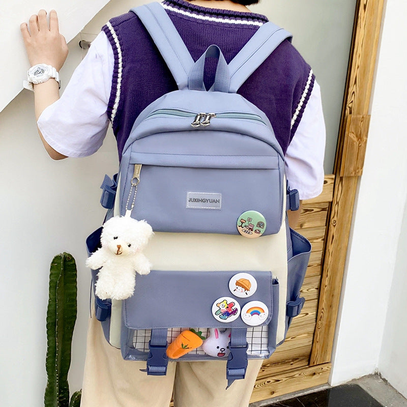 Student Backpack Campus Harajuku Fashion