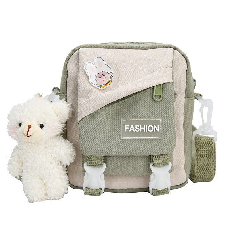 cute Nylon One Shoulder Messenger Bag