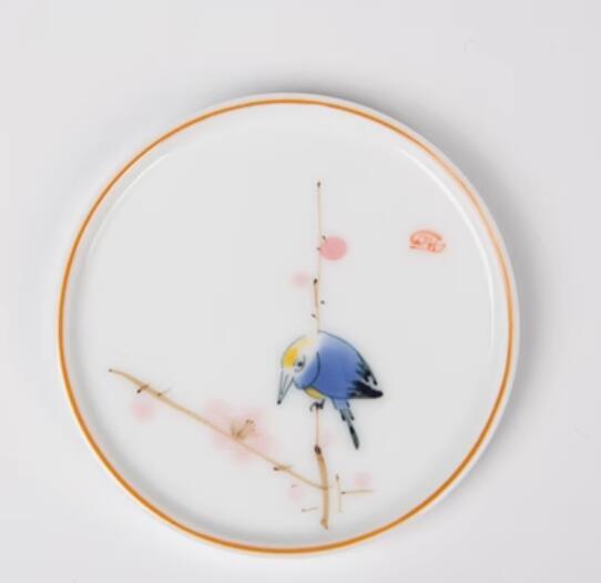Hand-painted Ceramic Japanese Style Handmade Coasters