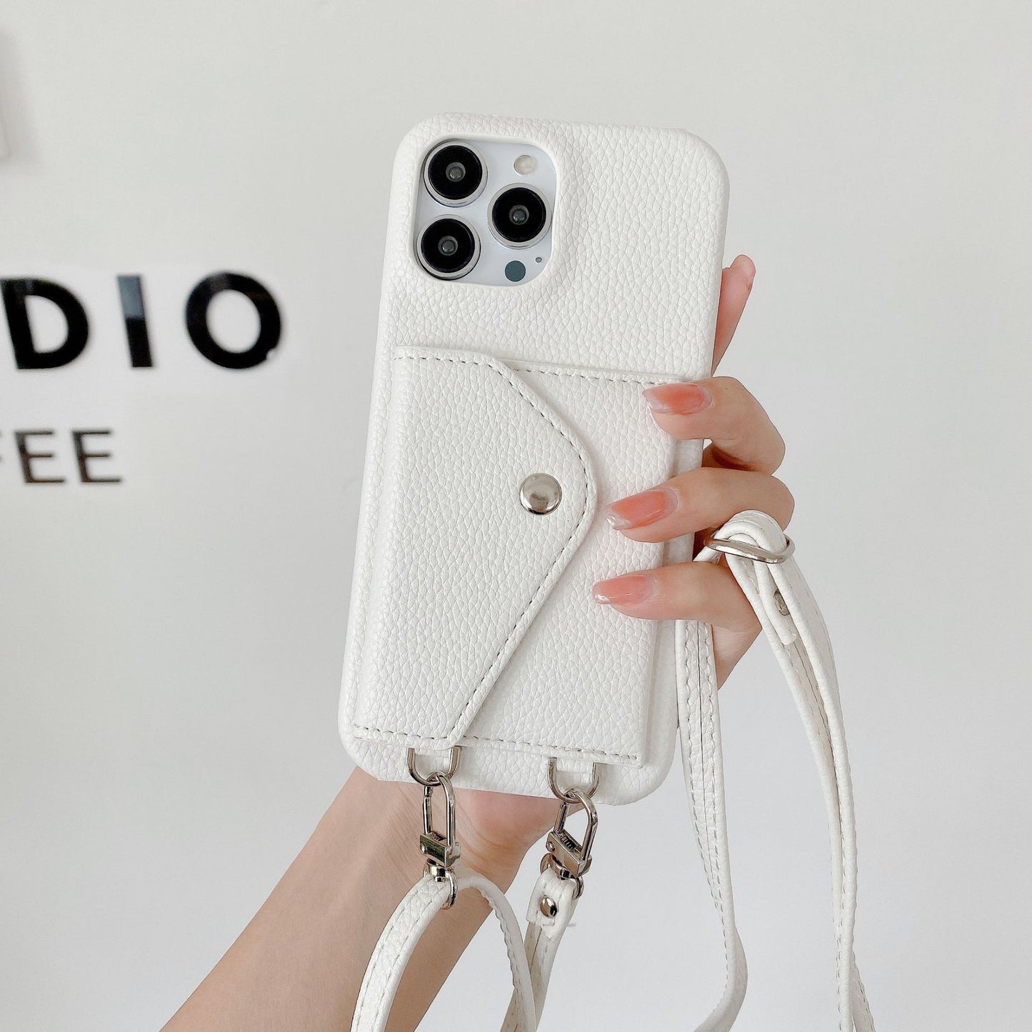 Card Holder Crossbody Phone Case Japanese And Korean style