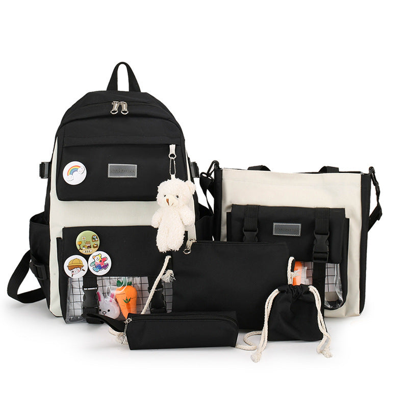 Student Backpack Campus Harajuku Fashion