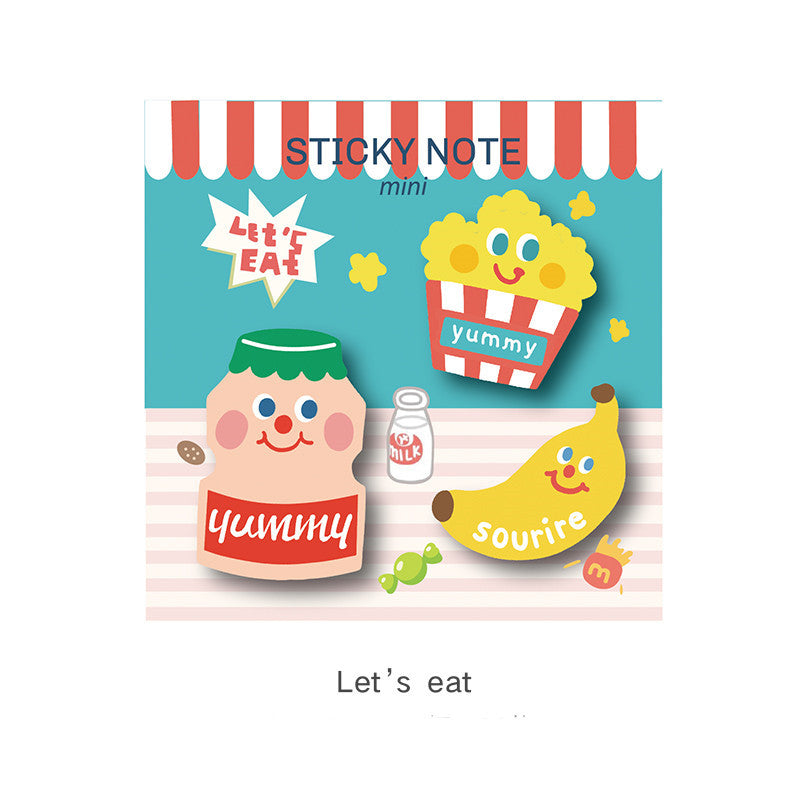 Creative Version Of Special-shaped Combination Post-it Notes