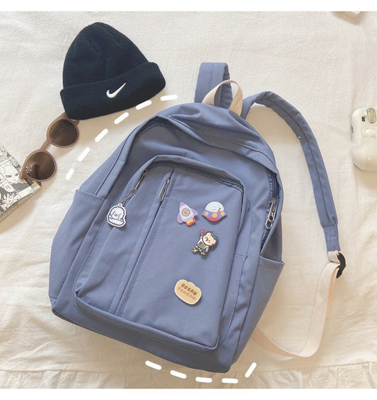 Junior High School Student School Bag Korean Version Harajuku U Japanese Cute Girl Middle School Student Mori High School Backpack