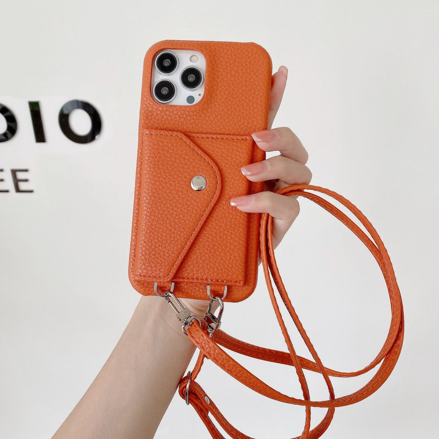 Card Holder Crossbody Phone Case Japanese And Korean style