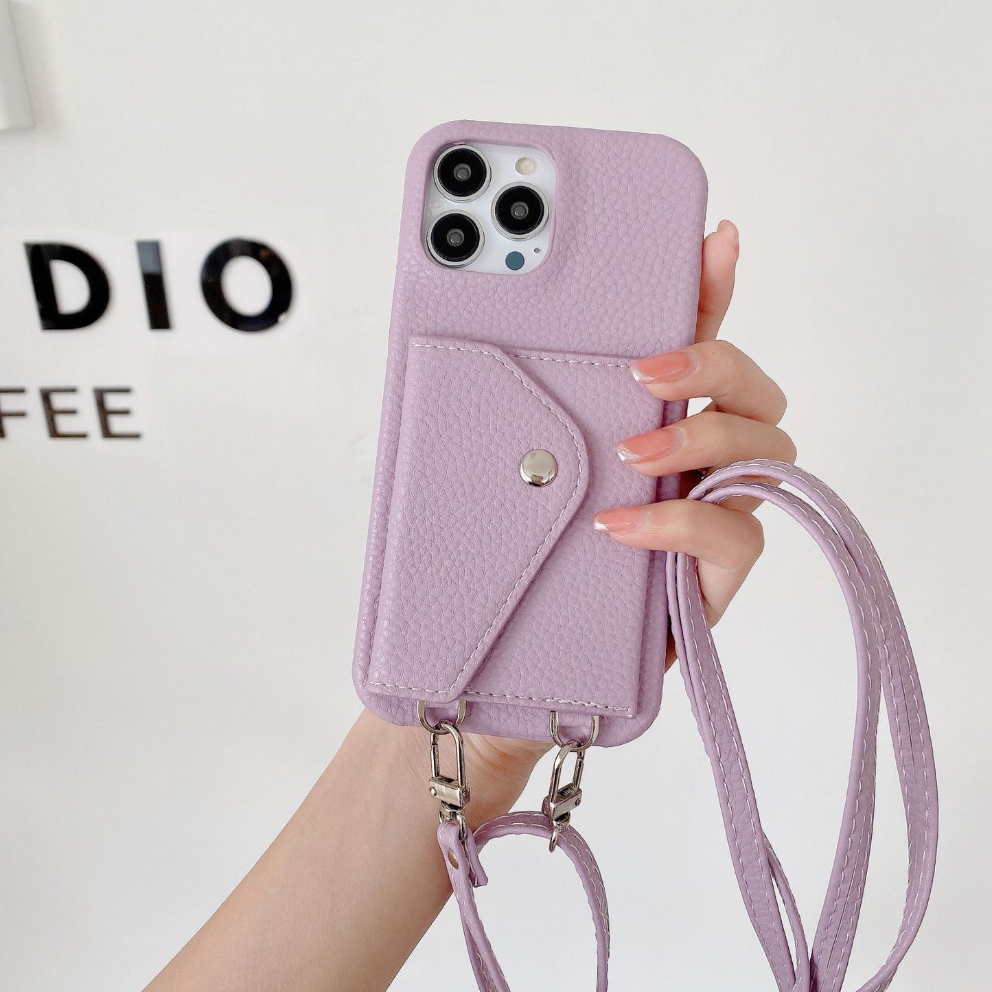 Card Holder Crossbody Phone Case Japanese And Korean style