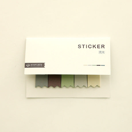 Students Use Sticky Notes Ins Wind Simple Index Stickers To Mark Bookmarks Notebook Labels