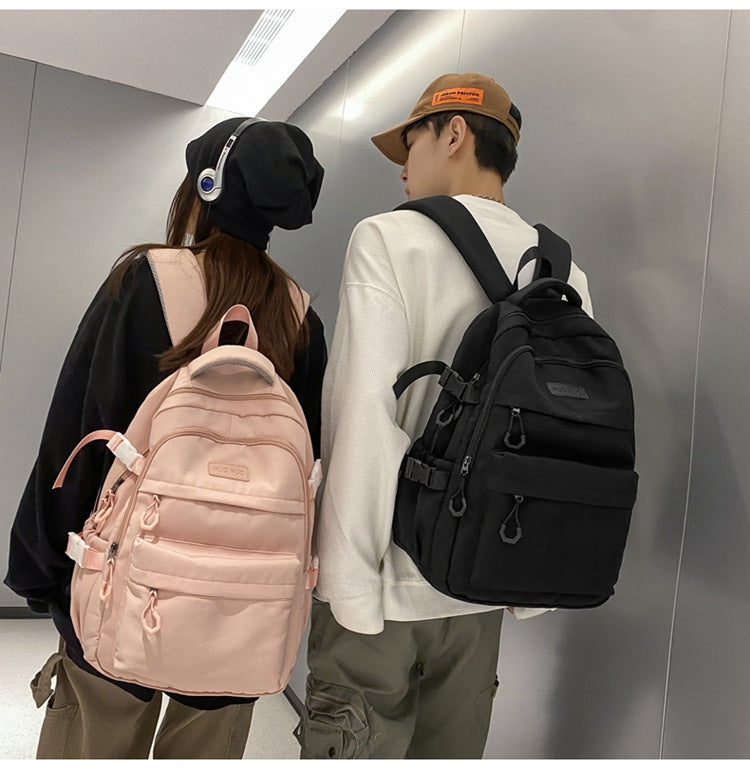 Simple Large Capacity Backpack Japanese Style,