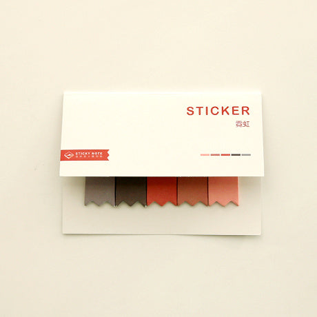 Students Use Sticky Notes Ins Wind Simple Index Stickers To Mark Bookmarks Notebook Labels