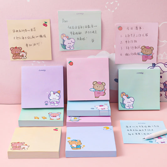 Cute korean style sticky note