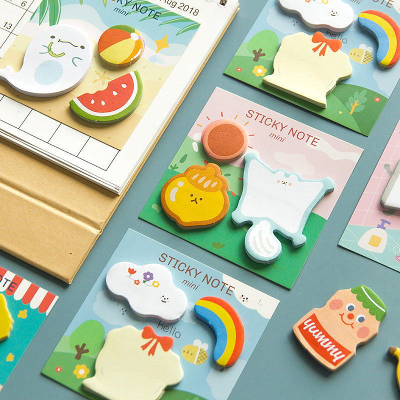 Creative Version Of Special-shaped Combination Post-it Notes
