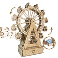 3D Wooden Puzzle Gear Ferris Wheel Music Box You Are My Sunshine Handmade Assembly Model Kit Holidays Brthdays Christmas Gifts