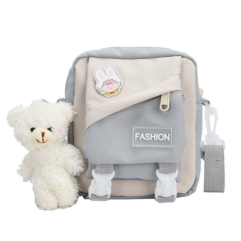 cute Nylon One Shoulder Messenger Bag