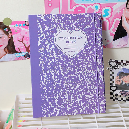 A5 Six-hole Strap Loose-leaf Binder Storage Book