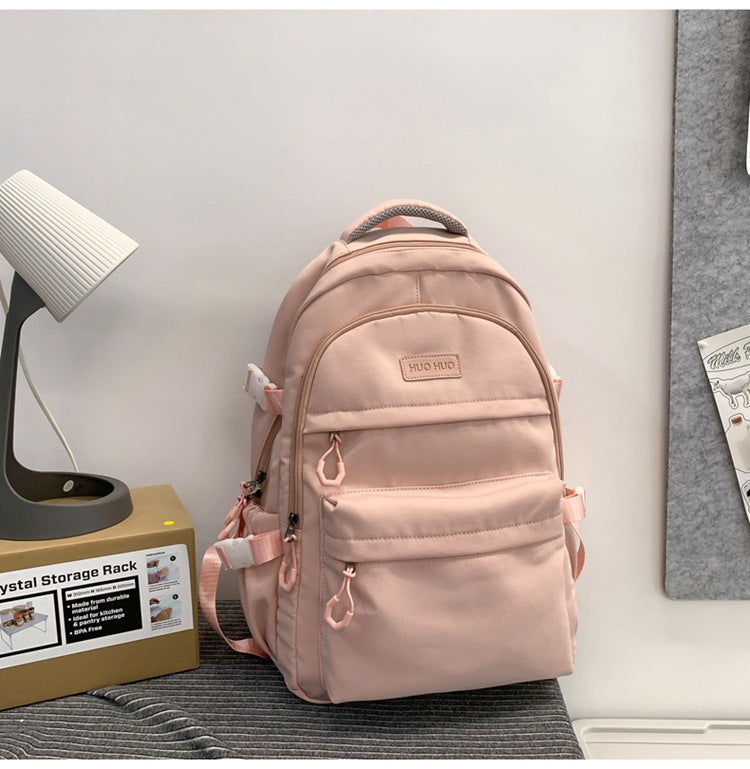 Simple Large Capacity Backpack Japanese Style,