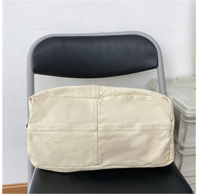 Versatile Shoulder Tote Bag Student Literary